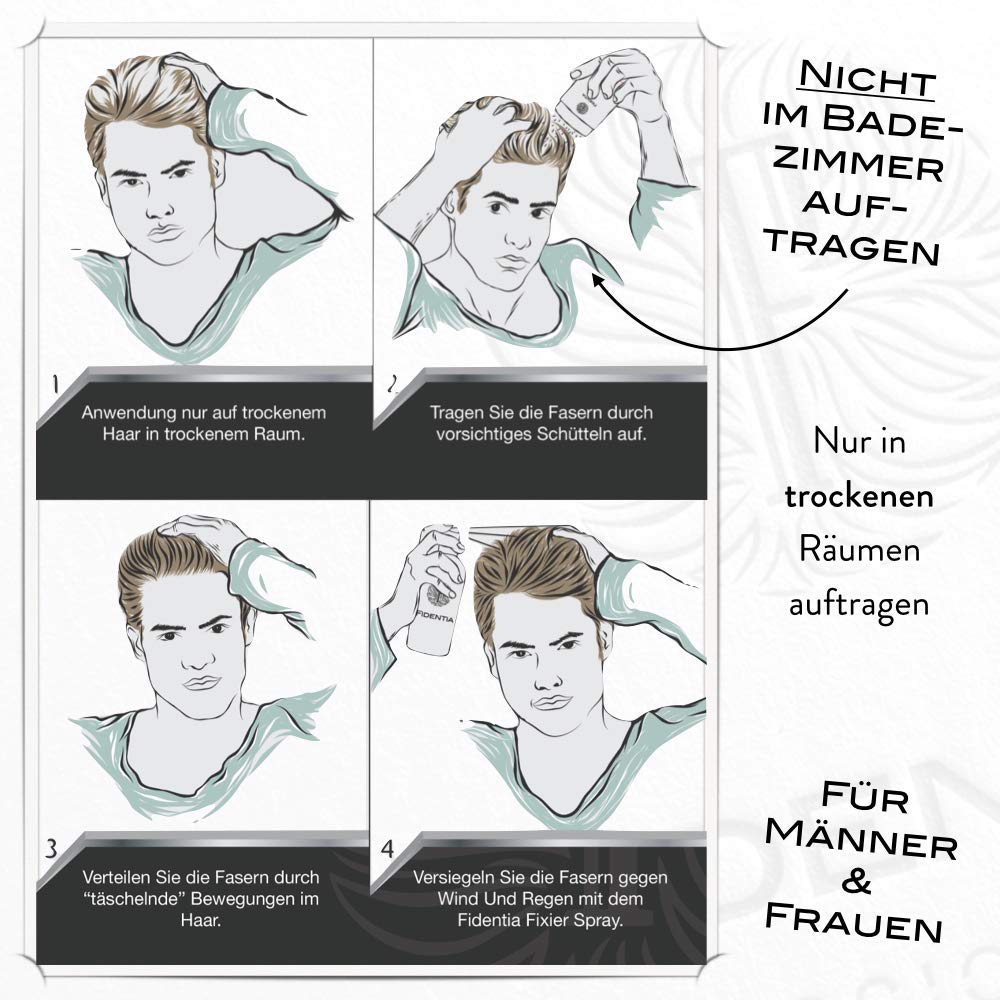 Fidentia Premium hair fibers 10g