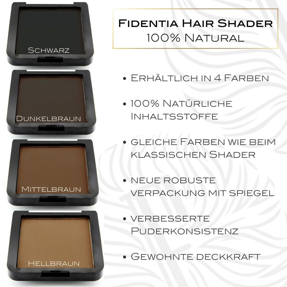 Fidentia Premium Natural Hair Concealer Shader