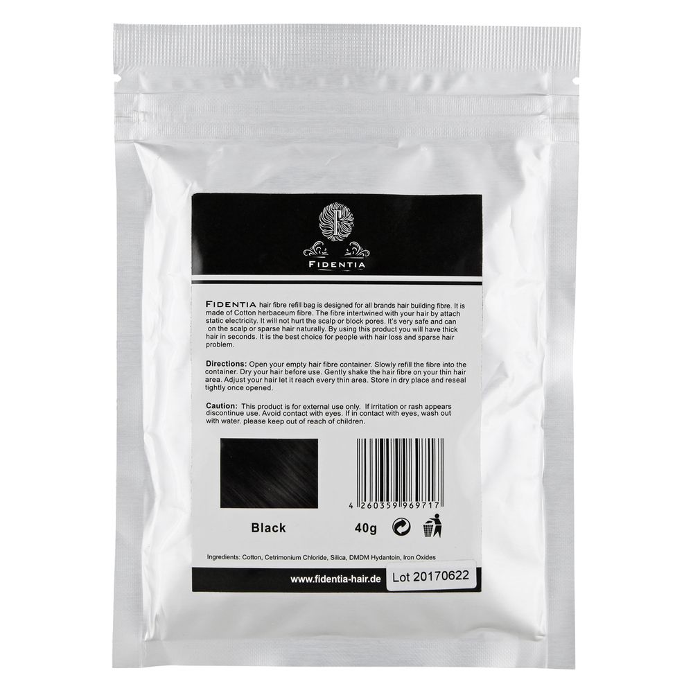 Fidentia Premium hair fibers refill pack 40g classic