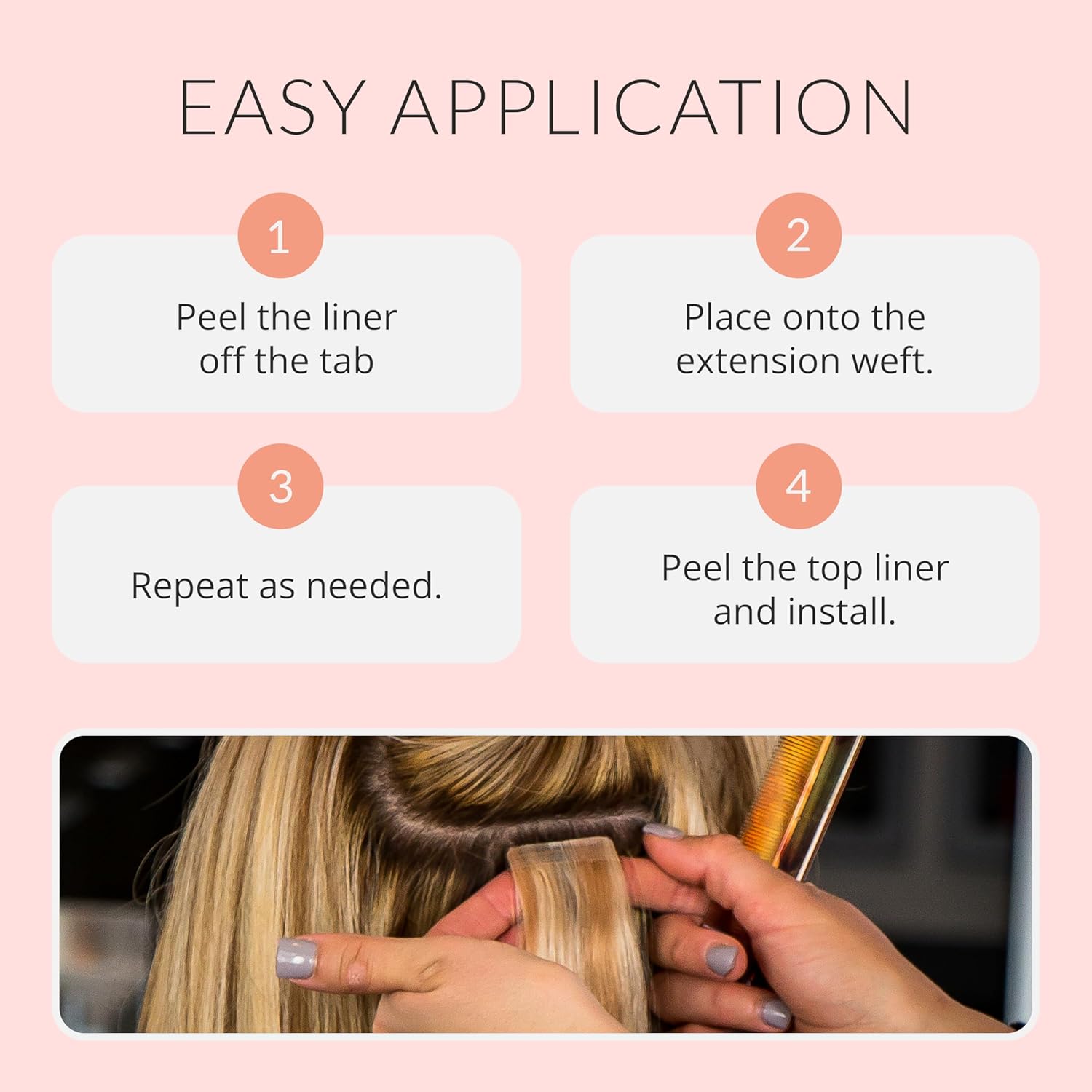 Walker Beautify No Shine Hair Extension Tape