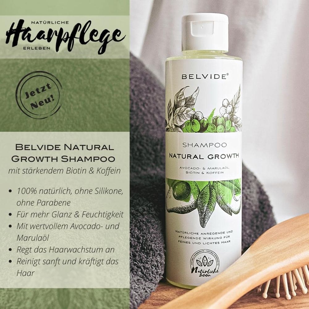 Belvide Natural Growth Shampoo