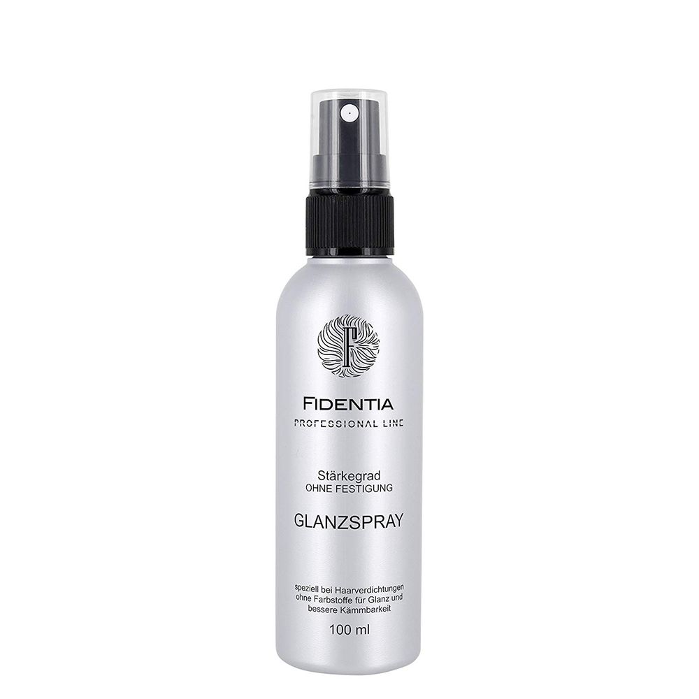 Fidentia shine spray for hair thickeners