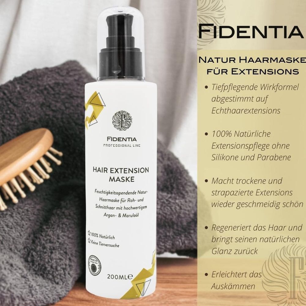 Fidentia Natural Hair Extensions Mask