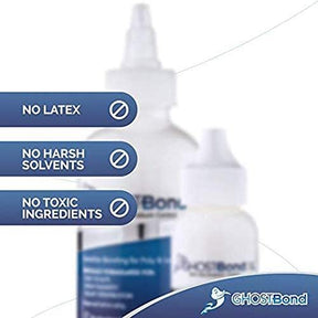 GhostBond XL - glue for wigs, toupees, hair replacements, hairpieces - new formula